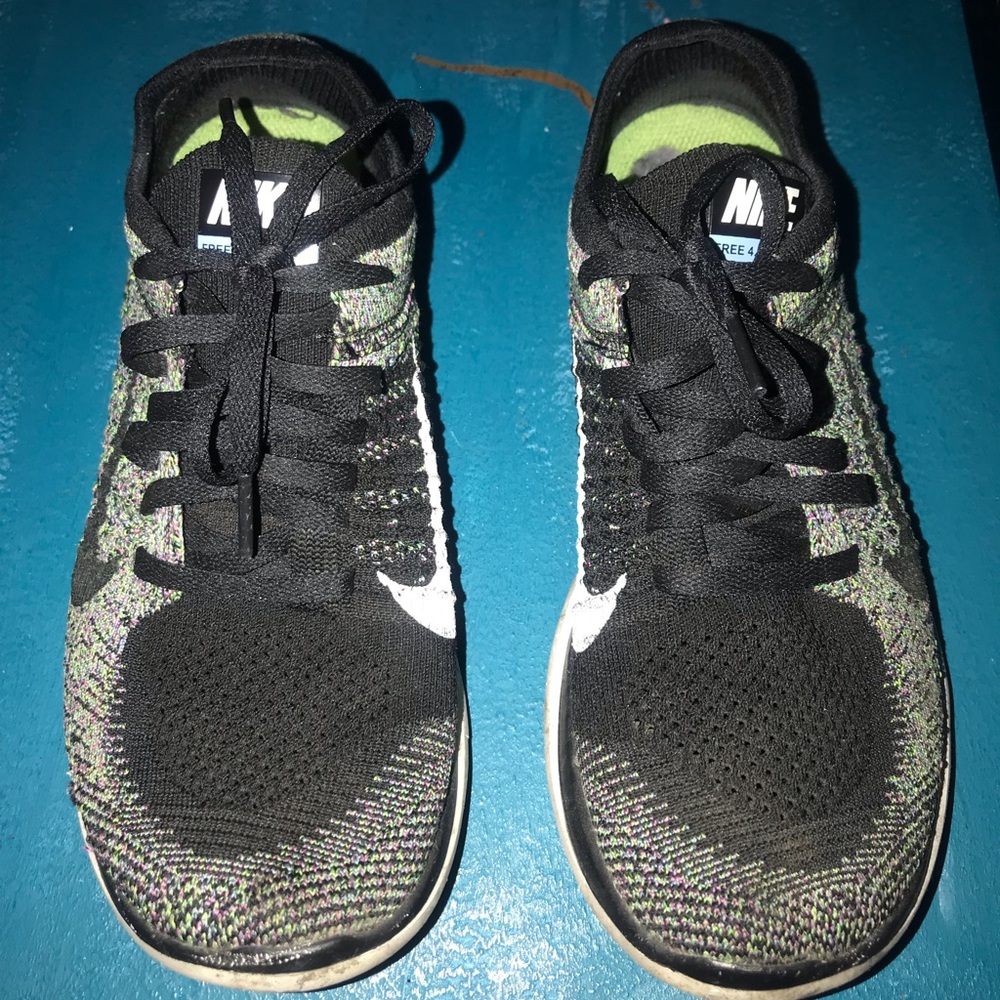 *SOLD* Nike Multicolor FlyKnit Free Runs